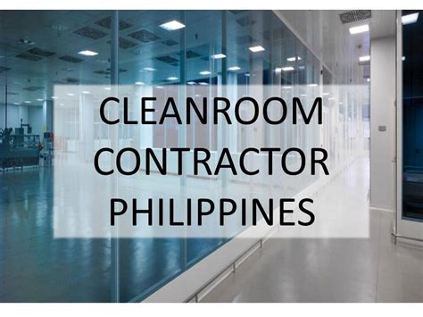 cleanroom contractor philippines
